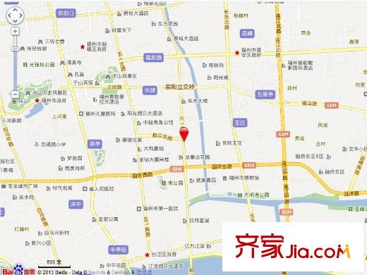 優(yōu)派凱城交通圖