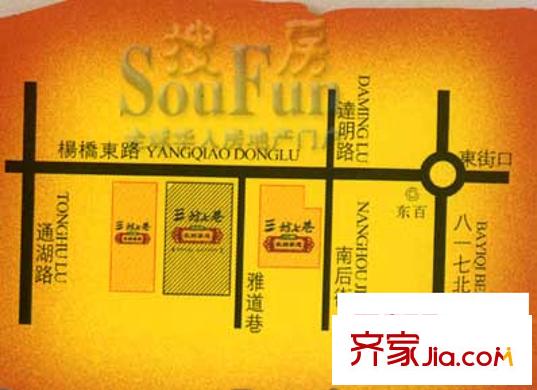 衣錦華庭二期交通圖