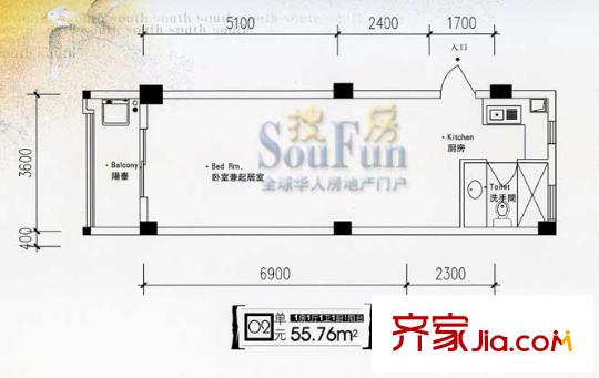  衣錦華庭 戶型圖