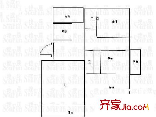 金山碧水二期水口苑戶型圖金山碧水二期水口苑 3室 戶型圖 3室2廳2衛(wèi)1廚