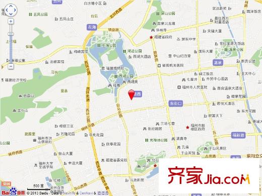 湖光花園交通圖