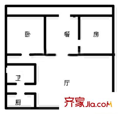 福瑞花園 戶型圖