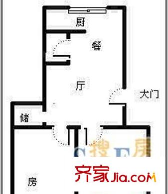 萬(wàn)隆花園 3室 戶型圖