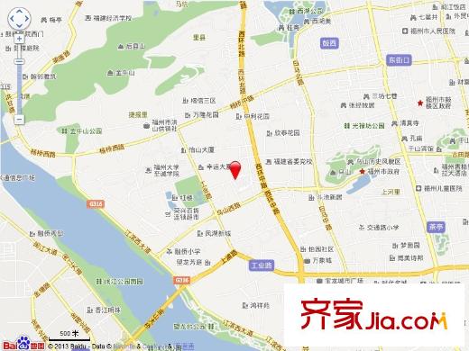 福尚名居交通圖