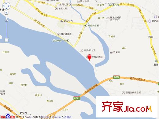 正榮潤園交通圖