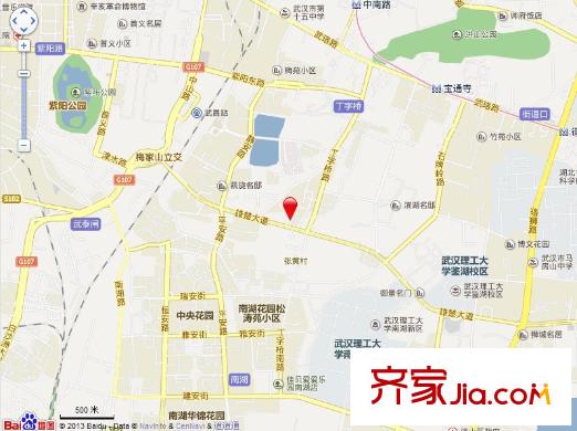 江宏世紀(jì)名苑交通圖 