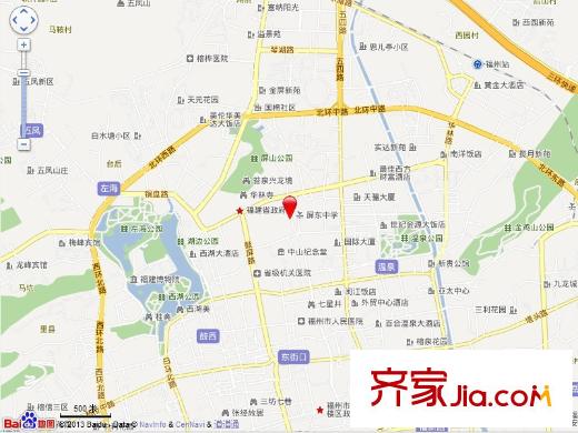 省直屏東小區(qū)交通圖