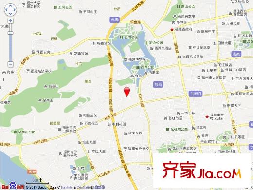 湖畔小區(qū)交通圖