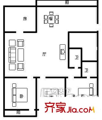 華慶花園 戶型圖