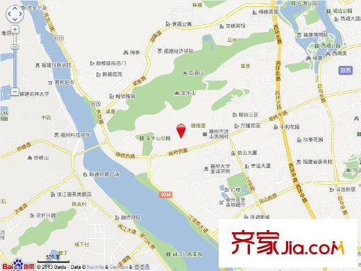 市交警單位宿舍交通圖
