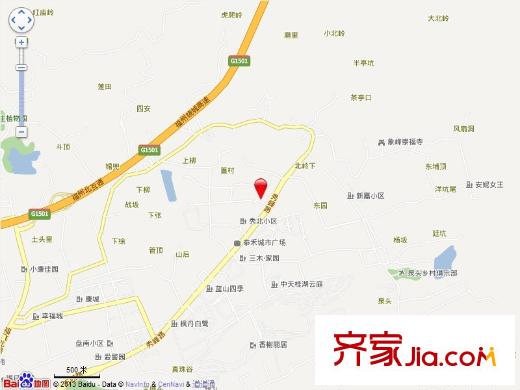 家天下三木城交通圖