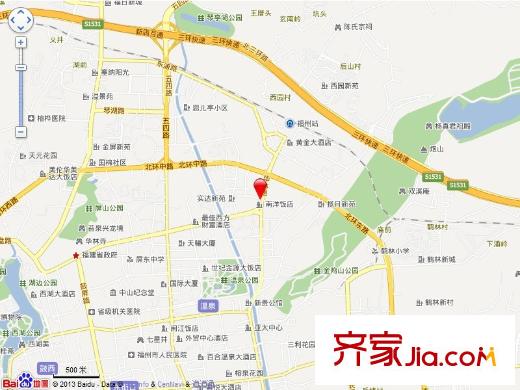 華林上景交通圖