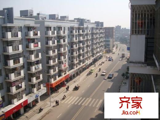 上街商貿(mào)城外景圖 