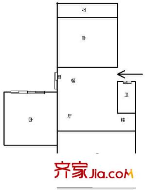 南臺(tái)商都 3室 戶型圖