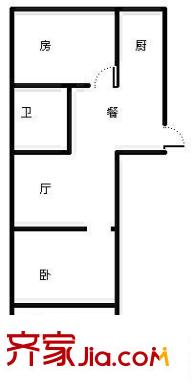 南臺商都 2室 戶型圖