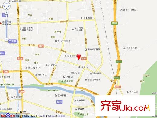 興元星辰交通圖
