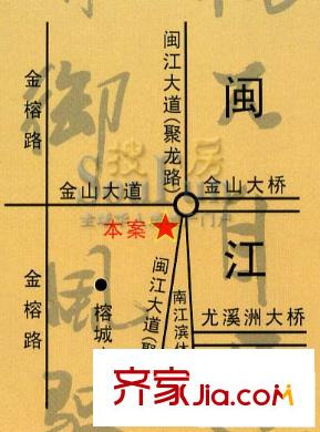 閩江春曉交通圖