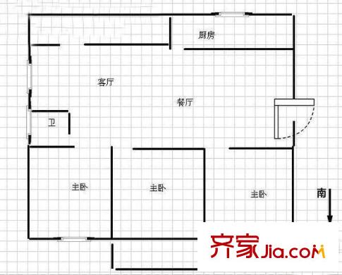 華福苑 戶型圖
