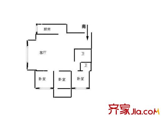 華福苑 戶型圖