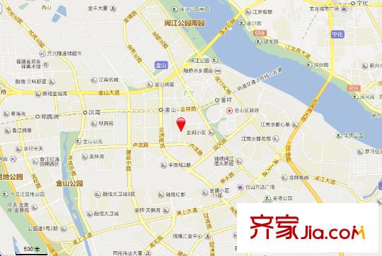 世歐彼岸城B區(qū)交通圖