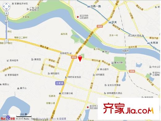 國(guó)信新城二期交通圖