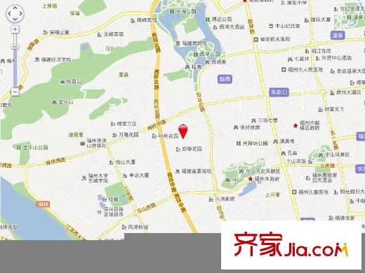 楊南新城交通圖
