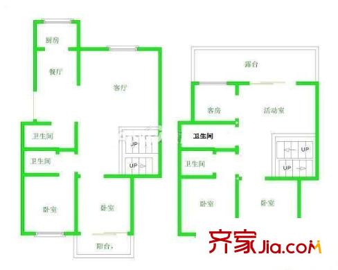 金山桔園一期吉苑戶型圖金山桔園一期吉苑 6室 戶型圖 6室3廳3衛(wèi)1廚