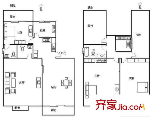 金山桔園一期吉苑戶型圖金山桔園一期吉苑 5室 戶型圖 5室2廳3衛(wèi)1廚