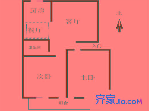 市直湖前 0室 戶型圖
