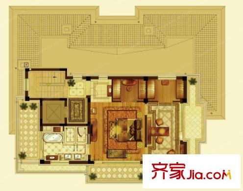 綠景花園戶型圖3室2廳 戶型圖 3室2廳