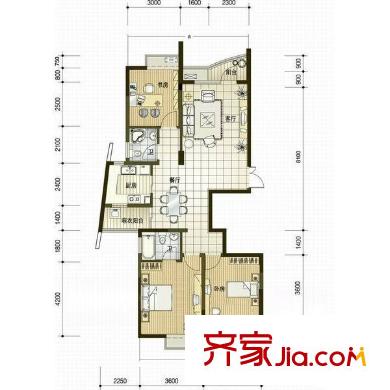 金色家園 戶型圖