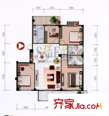 鰲峰苑 5室 戶型圖