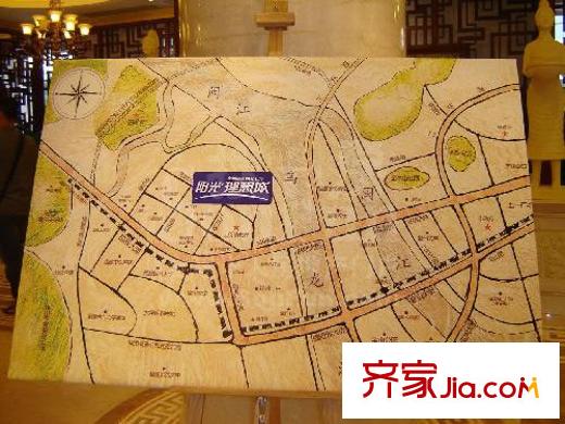 陽光理想城丹寧頓小鎮(zhèn)交通圖區(qū)位圖
