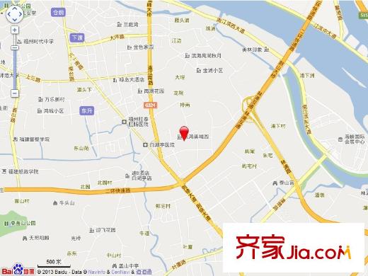 永鴻美域東方交通圖