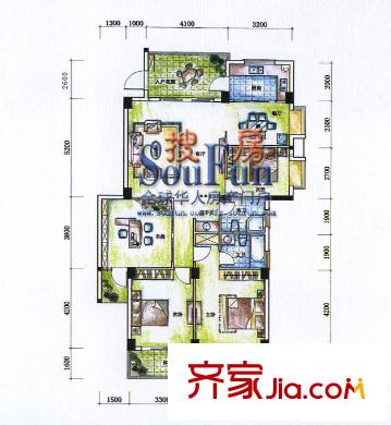 永鴻美域東方 戶型圖