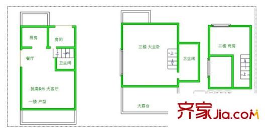 金橋花園玫瑰苑 戶型圖