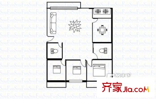 東方紐約 戶型圖