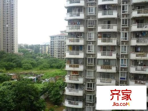 中茵花城外景圖 