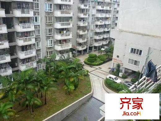 中茵花城外景圖 