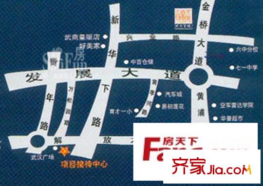 日月星城交通圖