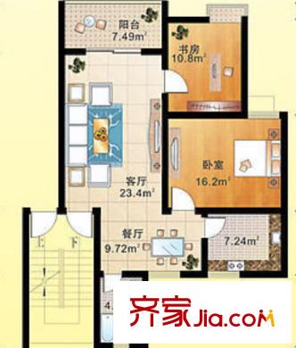 古田電信小區(qū)戶型圖2室2廳 2室2廳