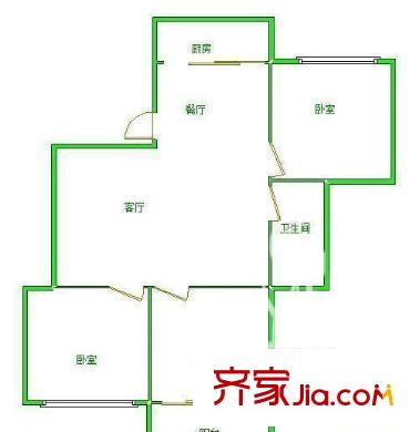 大王里西洪新村 戶型圖