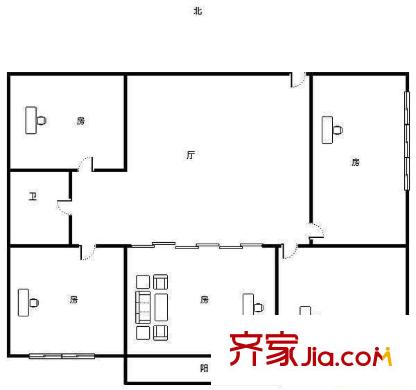 閩發(fā)西湖廣場戶型圖閩發(fā)西湖 5室 戶型圖 5室2廳2衛(wèi)1廚