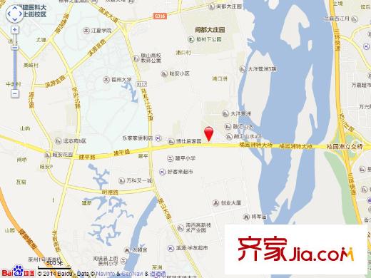 閩都星錦灣交通圖