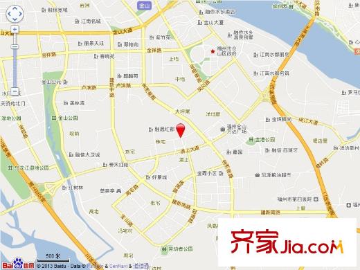 金建小區(qū)交通圖