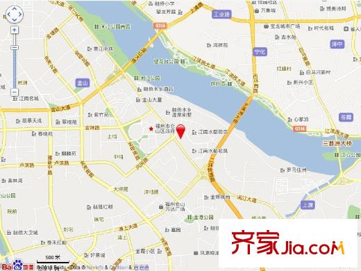 江南水都意境交通圖