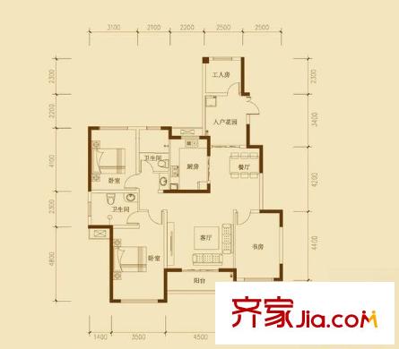 貴安新天地貴居苑 戶型圖