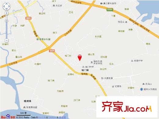大唐世家動力火車交通圖