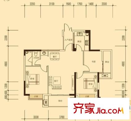 貴安新天地貴祥苑 戶型圖