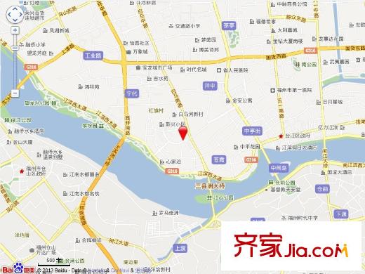 河下小區(qū)交通圖
